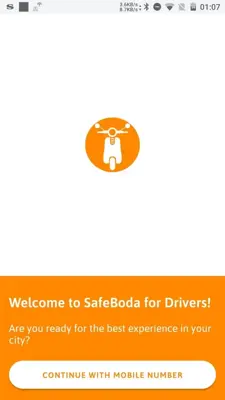 SafeBoda for Drivers android App screenshot 1